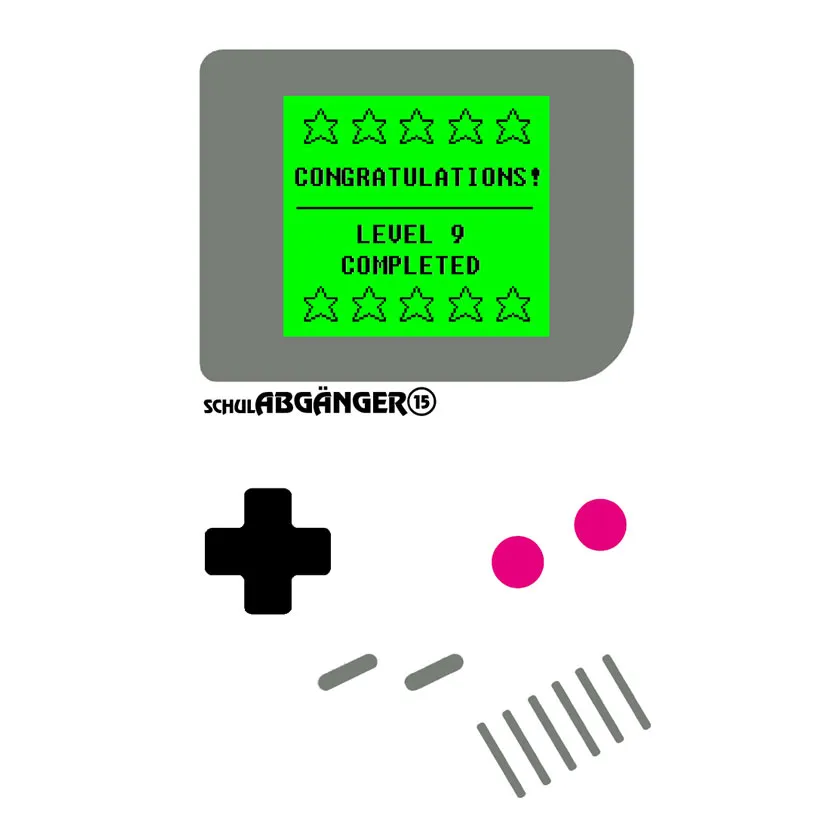 handheld_game_level_completion_screen Level 9 Completetd design