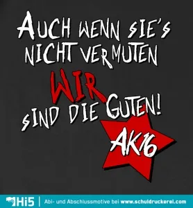  Wir sind die Guten
