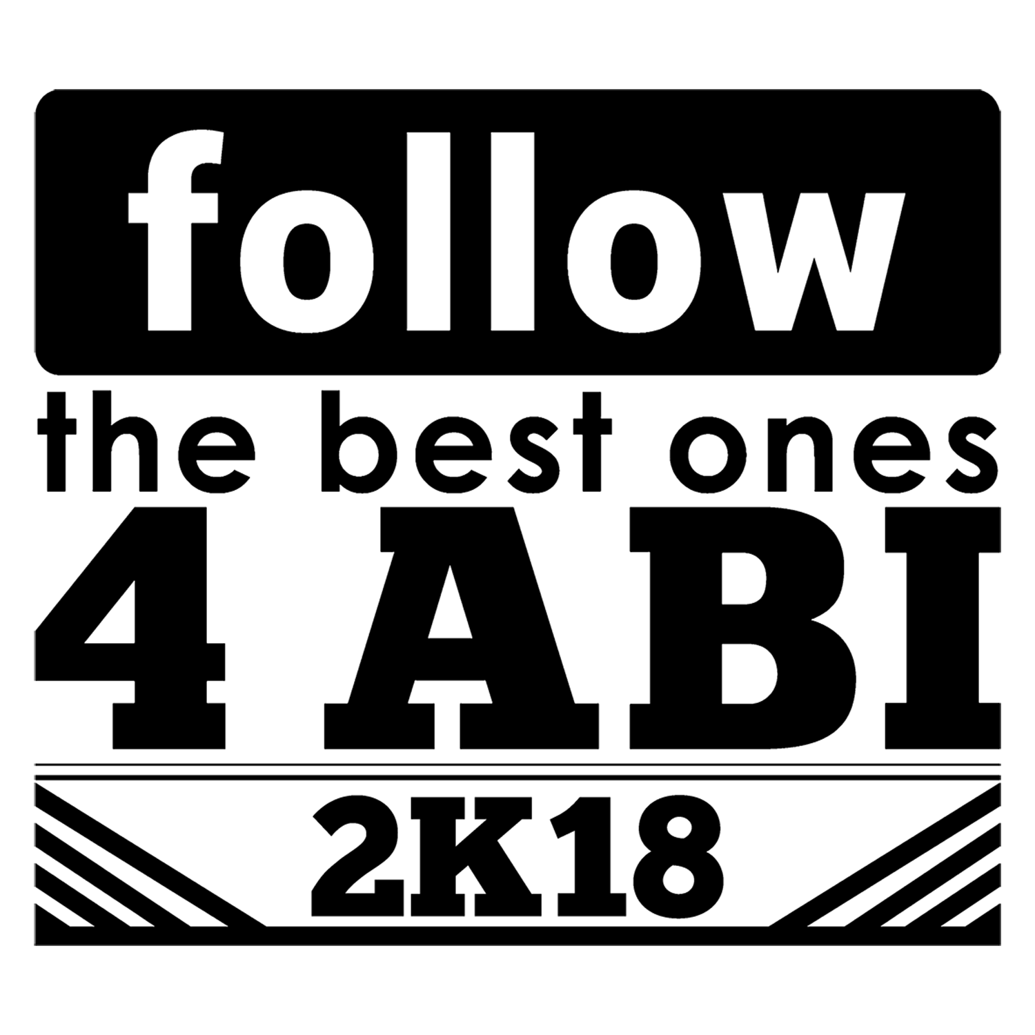 black_square Follow the best ones design