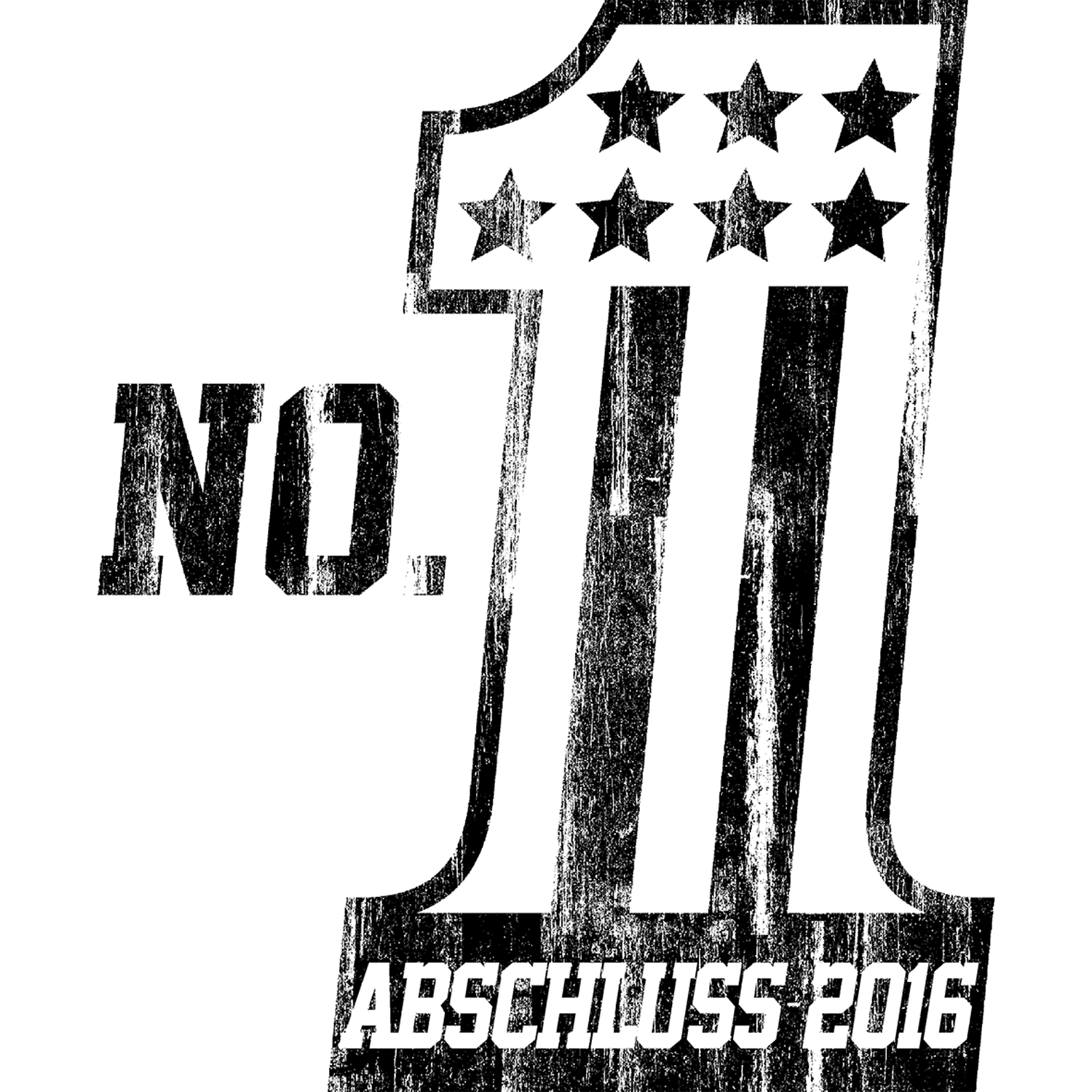 Schwarze geometrische Silhouette auf weißem Hintergrund.