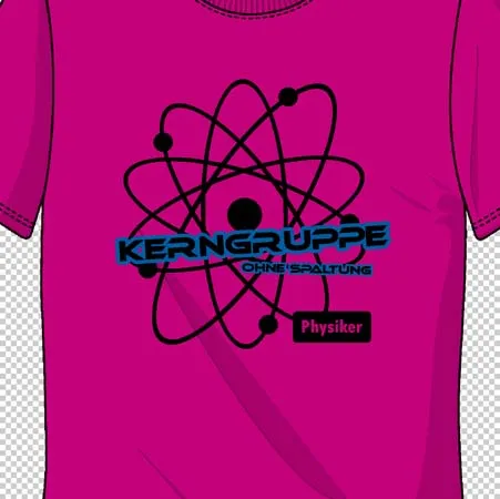 rosa_tshirt_mit_atomdesign_und_text Kerngruppe ohne Spaltung design