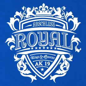 Ein schwarzes 'T' mit geometrischen Formen auf weißem Hintergrund.