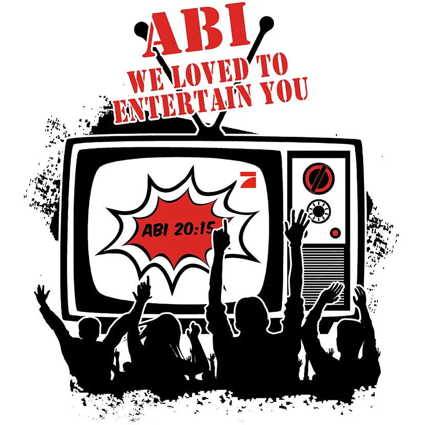 grafik_mit_fernseher_und_menschensilhouetten Abi 20-15 we love to entertain you  design