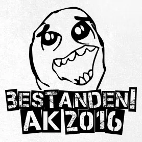 Abstraktes Muster aus schwarzen und weißen Flächen in verschachteltem Design.