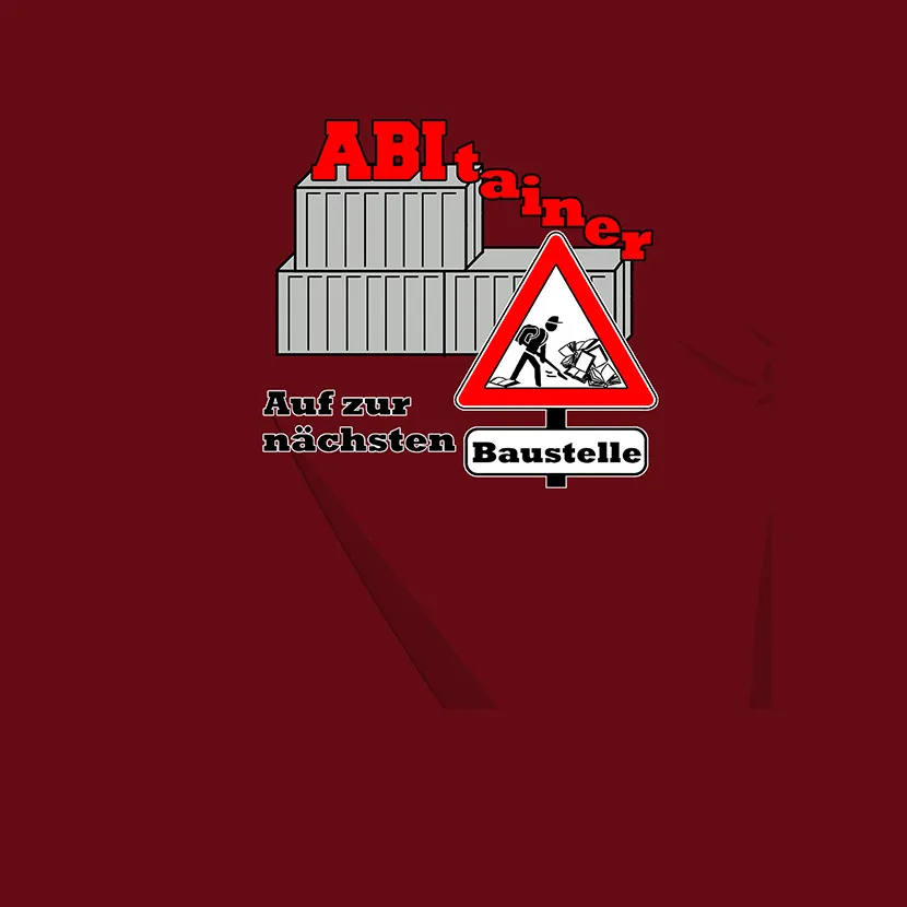 Abitainer auf zur naechsten Baustelle