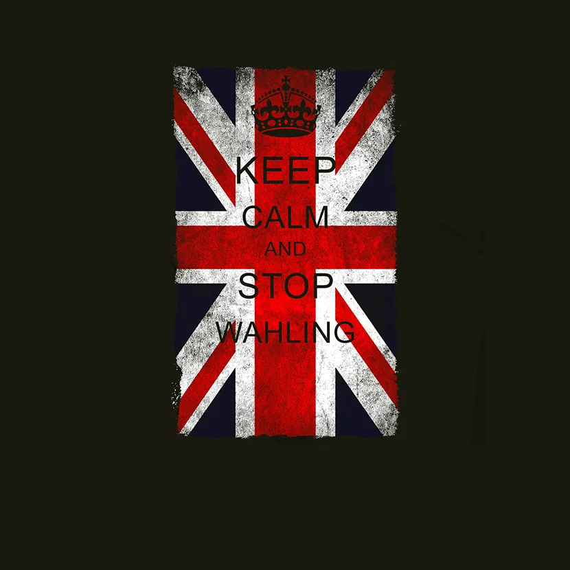 keep_calm_and_stop_wahling_poster Keep calm and stop Wahling design