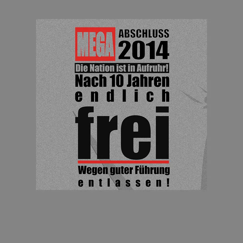 Die Nation ist in Aufruhr Nach 10 Jahren endlich frei wegen guter Fuehrung entlassen