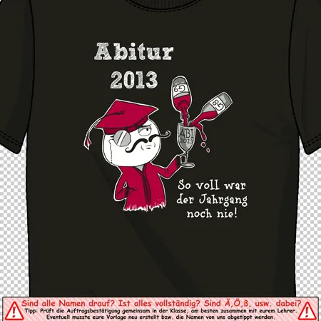 Abitur 2013 - So voll war der Jahrgang noch nie!