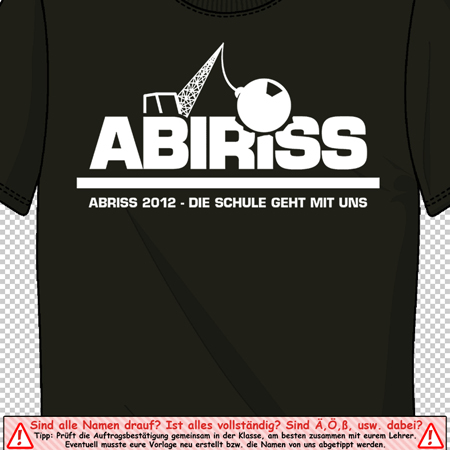 ABIriss 2012 - Die Schule geht mit uns
