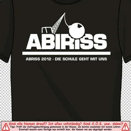 ABIriss 2012 - Die Schule geht mit uns