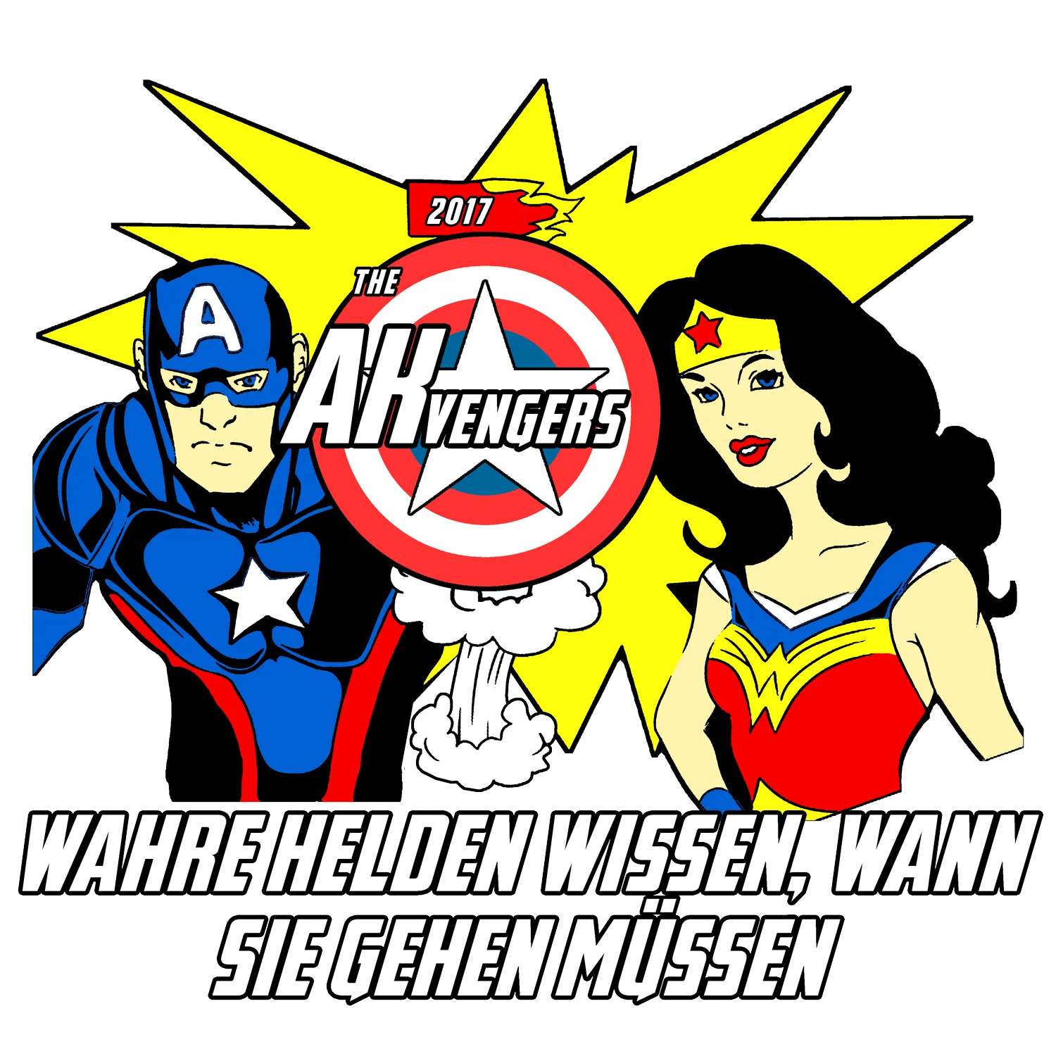 Wahre Helden wissen wann sie gehen müssen