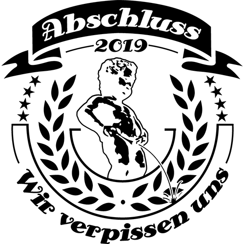 Weiße Silhouette einer Kappe vor einem schwarzen Hintergrund.