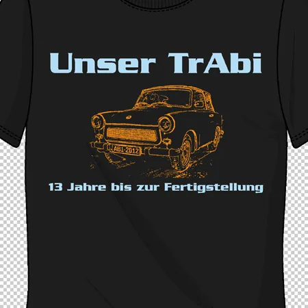 Unser Trabi 13 Jahre bis zur Fertigstellung