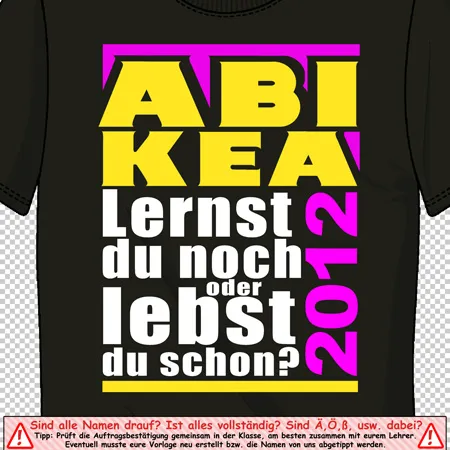 ABIkea Lernst du noch oder lebst du schon?