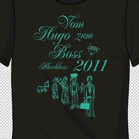 Abschluss_T_Shirt_2011 vom hugo zum boss design