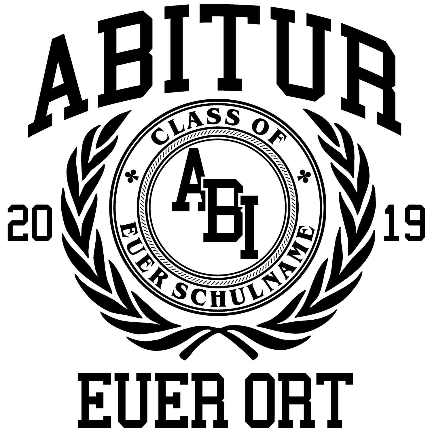 Schwarzes Quadrat auf weißem Hintergrund.