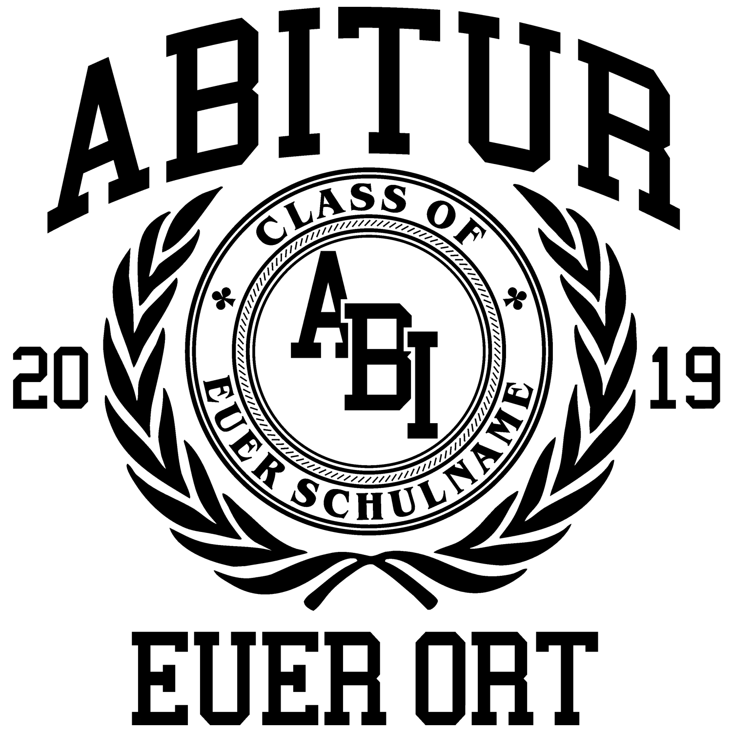 Schwarzes Quadrat auf weißem Hintergrund.