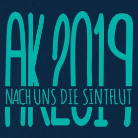 Zwei vertikale, schwarze Balken auf weißem Hintergrund.