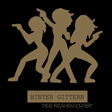 silhouetten_von_drei_frauen Hinter Gittern design