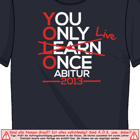 You only Live once