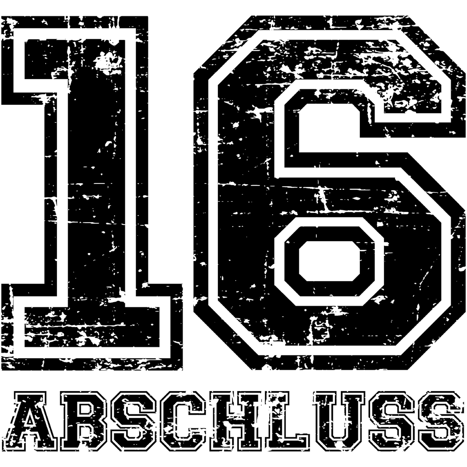 schwarzes_quadrat Vintage Abschluss design