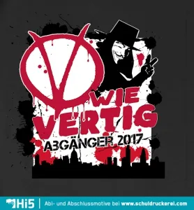 V wie vertig