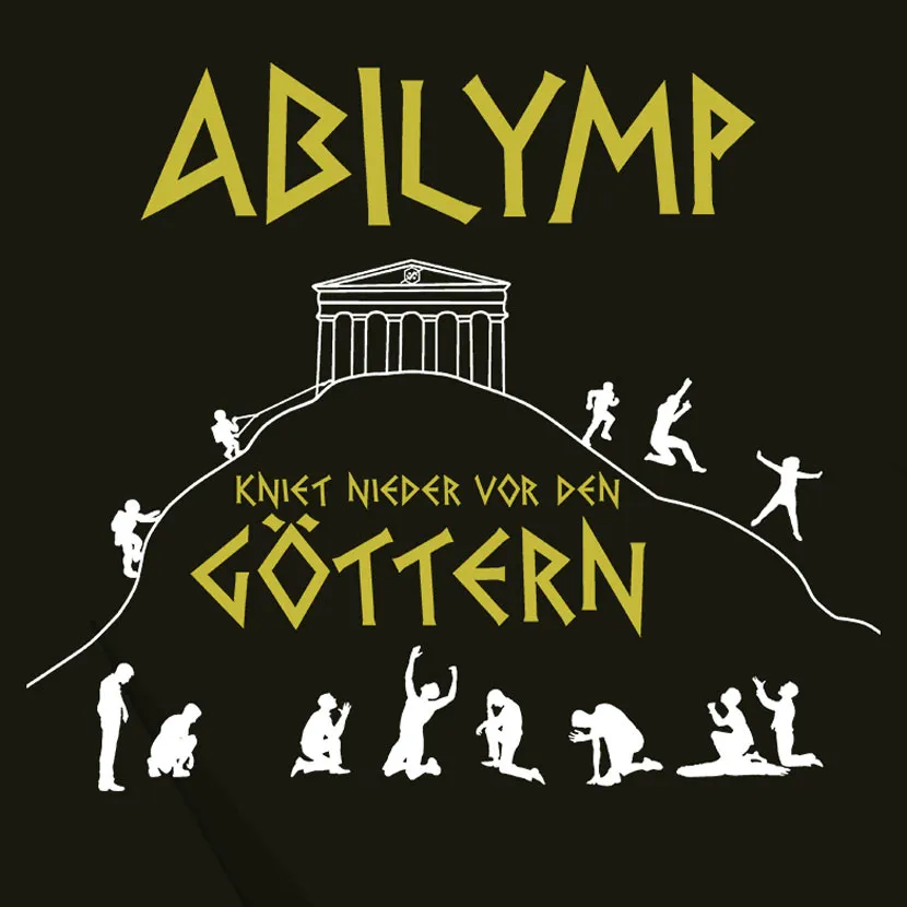 abillymp_kniet_nieder_vor_den_goettern ABIlymp - kniet nieder vor den Göttern design