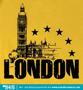 london_tourist_attractions_silhouette - Skyline 5 design