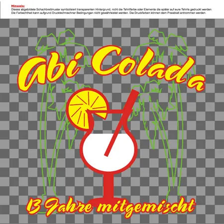 Abi Colada 13 Jahre mitgemischt