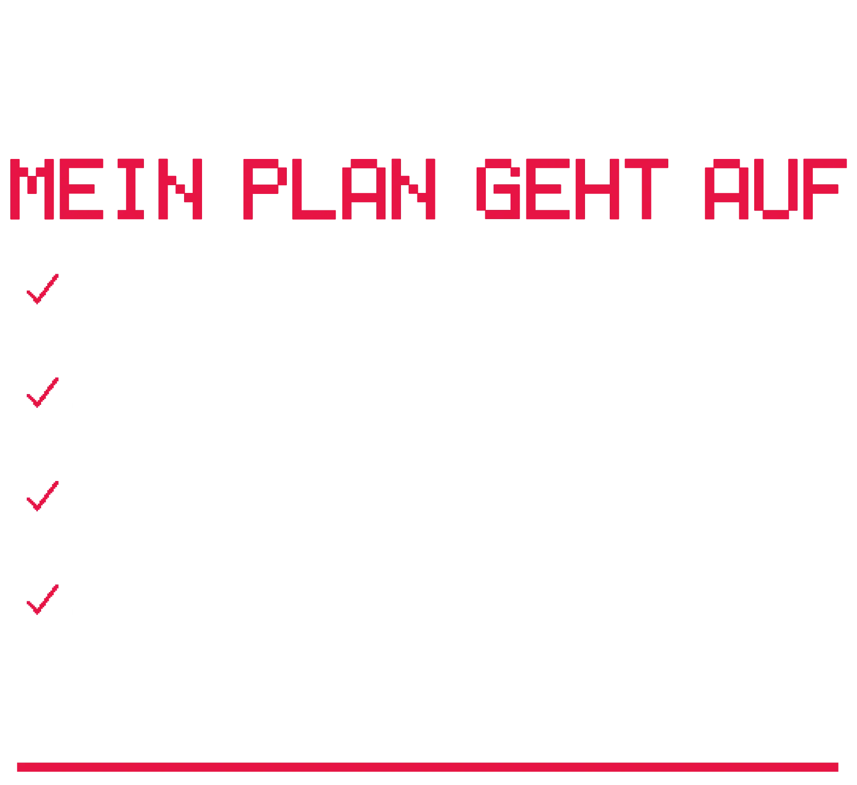 Schwarzer Hintergrund ABSCHLUSS rote Schrift MEIN PLAN GEHT AUF rote Haken an Kindergarten Schule Ausbildung Abschluss Sanduhr vor Weltherrschaft