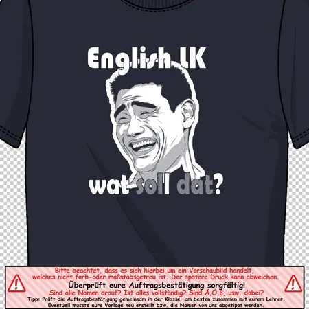 Englisch LK wat soll dat?