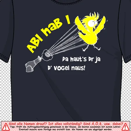Abi hab i da hats dir ja den Vogel raus