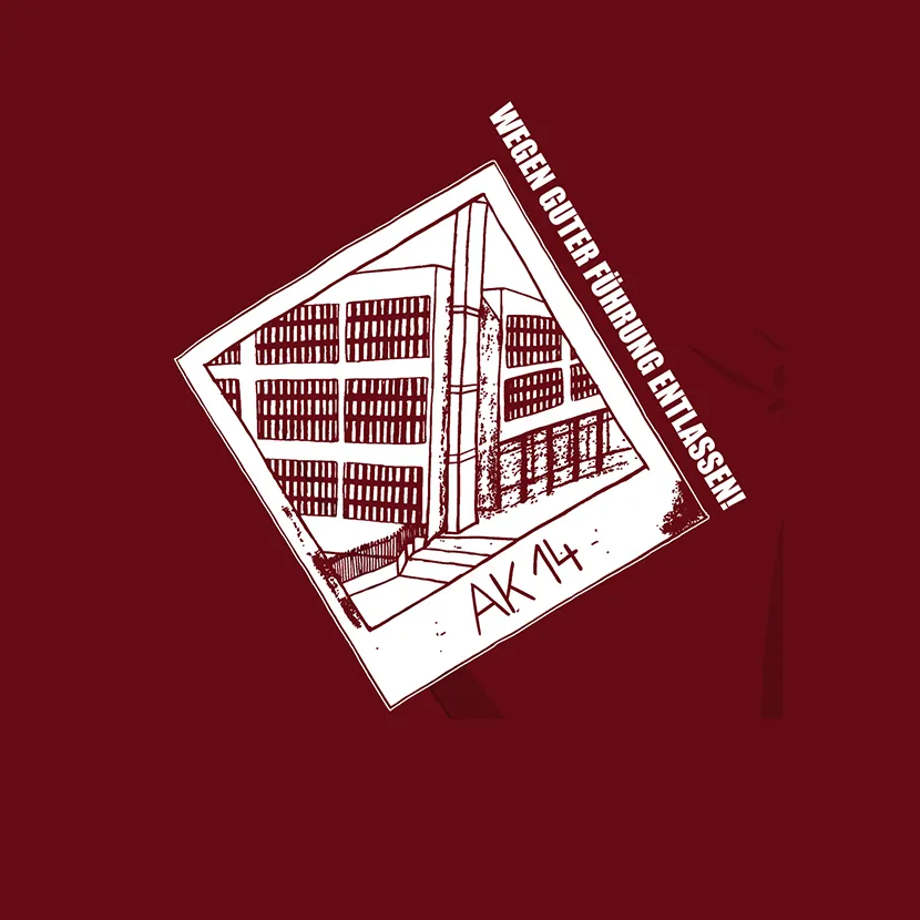 gebaeude_illustration_ak14 Wegen guter Fuehrung entlassen design