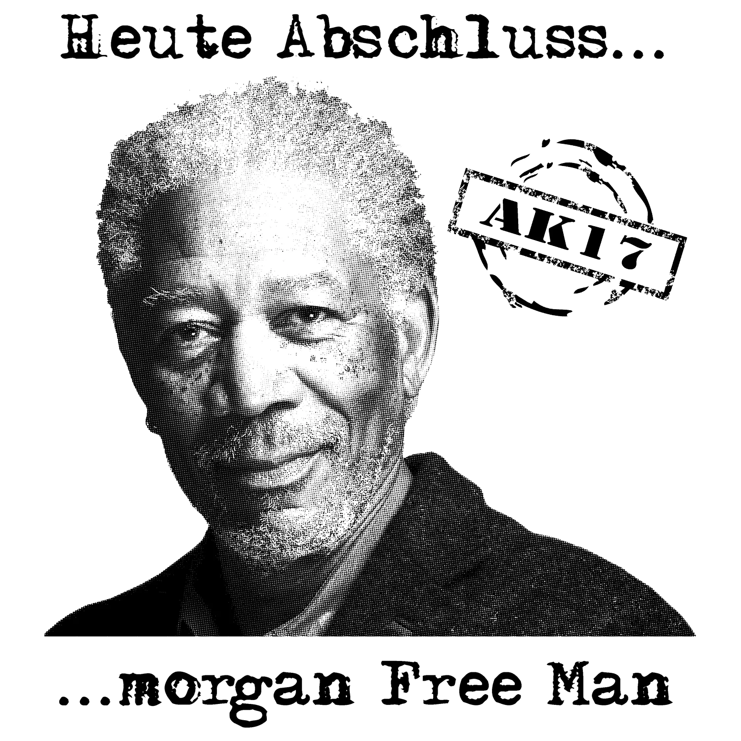 aelterer_mann_portraet_stempel Heute Abschluss - morgan Free Man design