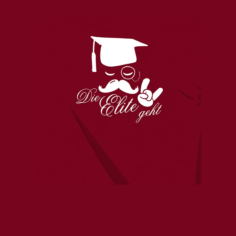 grafik_mit_silhouette_und_text Die Elite geht design