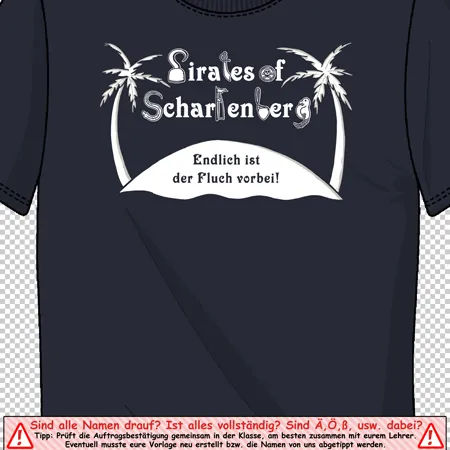 t-shirt_design_pirates_scharfenberg Endlich ist der Fluch vorbei design