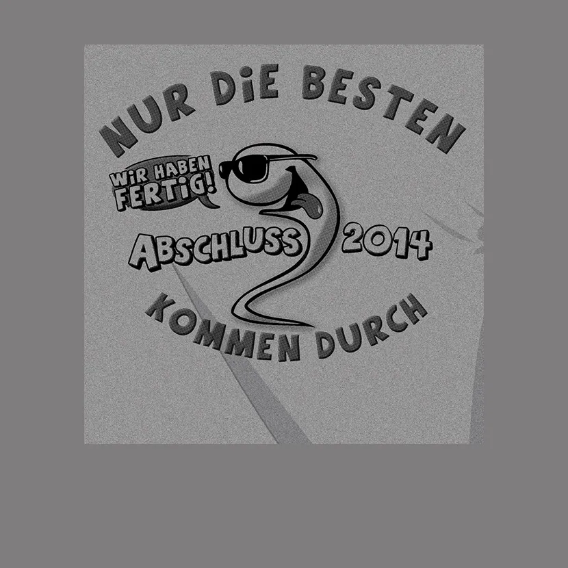 abschluss_2014_motiv_wurm Nur die Besten kommen durch design