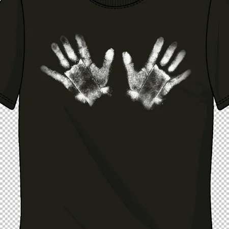 t_shirt_mit_handabdruecken Handabdrücke design