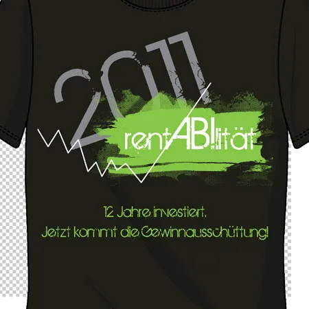 tshirt_design_2017_rentabilitaet rentABIlität 12 Jahre investiert, Jetzt kommt die Gewinnausschüttung design
