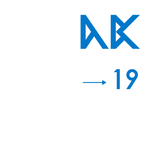 Weißer Text "BREAK THE RULES" mit Pfeil von "20" zu "19" auf dunkelblauem Hintergrund.
