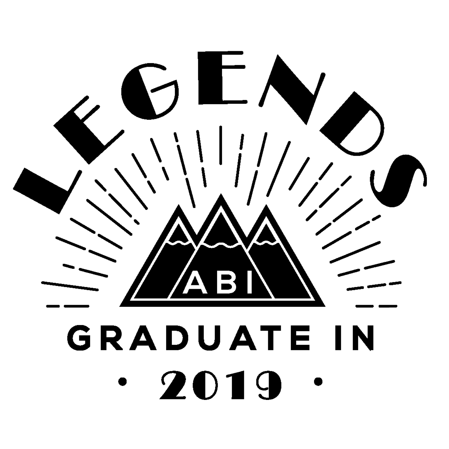 schwarzes_rechteck Legends Graduate Abi design