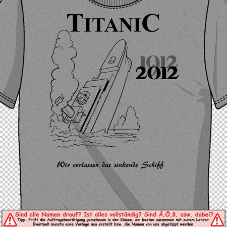 titanic_tshirt_design Titanic  design