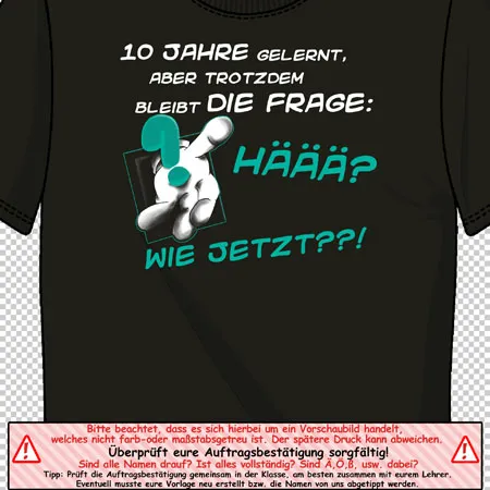10 Jahre gelernt aber trotzdem bleibt die Frage Häää Wie jetzt