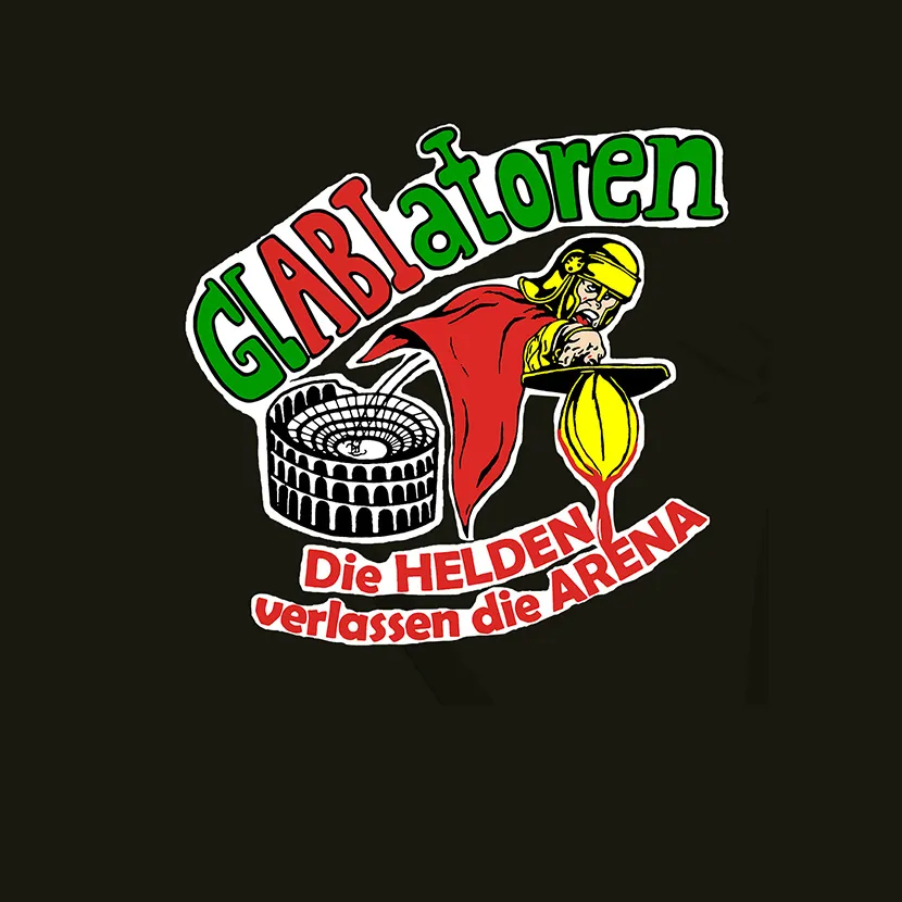 Glabiatoren die Helden verlassen die Arena