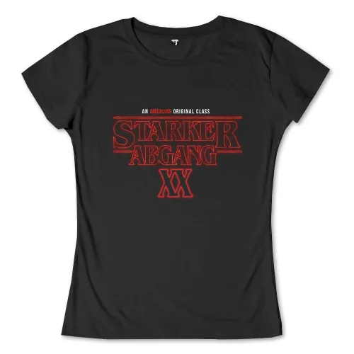 Rotes Logo mit der Inschrift 'Starker Abgang XX' in weißer Schrift.