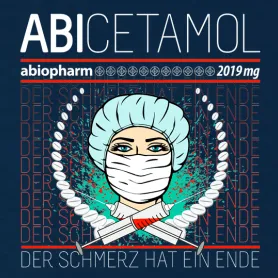 grafik_medizinisches_thema_2019 Abicetamol - der Schmerz hat ein Ende design