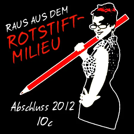 frau_mit_rotstift Raus aus dem Rotstifmilieu design