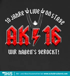 jubilaeum_t_shirt_design Live on stage design