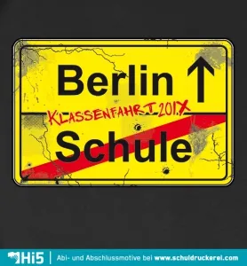 verkehrsschild_berlin_schulreise - Freiheit design