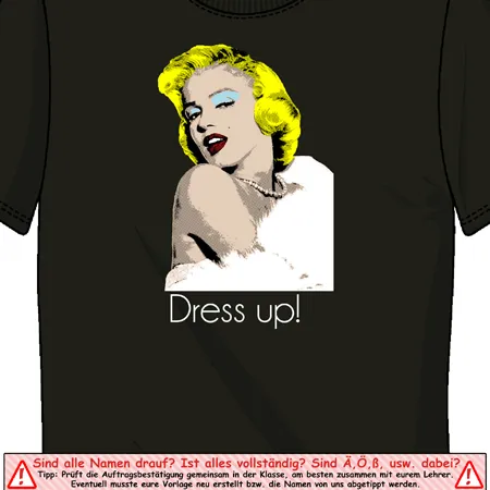 t-shirt_mit_pop_art_darstellung Dress up! design